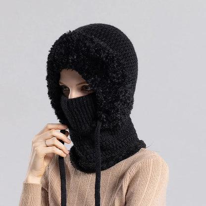 💞90K+ SOLD! ❄️Winter Women’s Plush Hat – 3-in-1 Warm and Cozy Design for Daily Wear