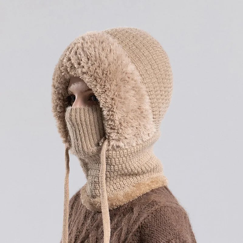 💞90K+ SOLD! ❄️Winter Women’s Plush Hat – 3-in-1 Warm and Cozy Design for Daily Wear