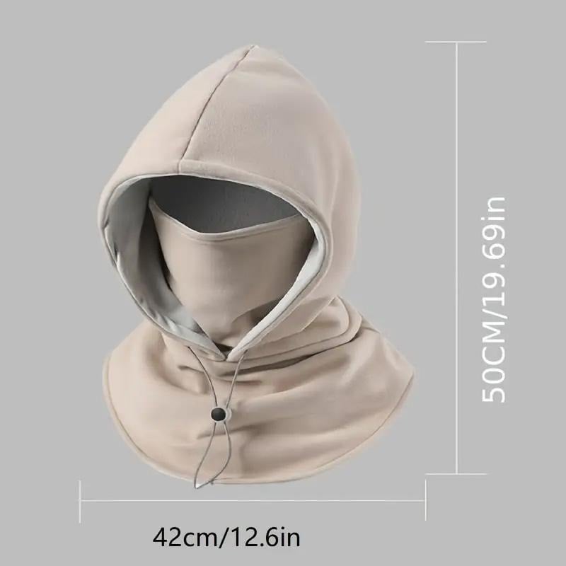 💞80K+ SOLD! 🎩One-Piece Flannel Warm Mask Hat, Outdoor Cycling Windproof and Cold Autumn and Winter Style