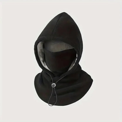 💞80K+ SOLD! 🎩One-Piece Flannel Warm Mask Hat, Outdoor Cycling Windproof and Cold Autumn and Winter Style