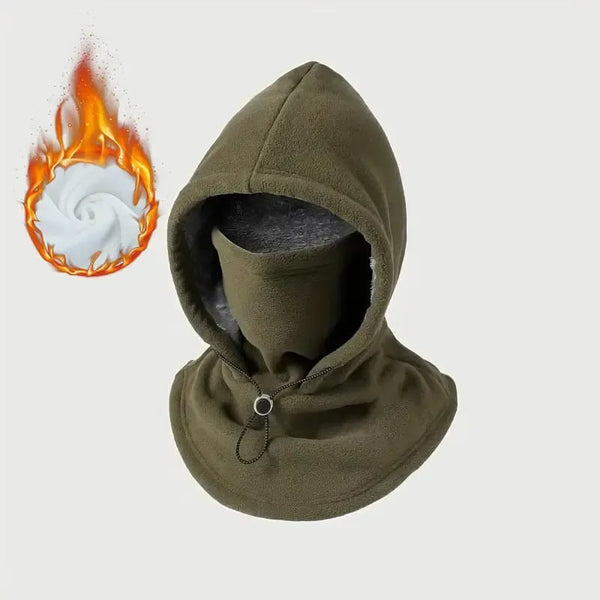 💞80K+ SOLD! 🎩One-Piece Flannel Warm Mask Hat, Outdoor Cycling Windproof and Cold Autumn and Winter Style